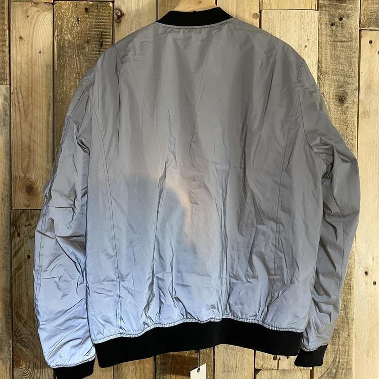 Pull & Bear puffer bomber jacket image 5