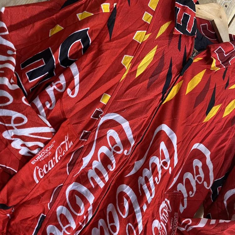Coca-Cola vintage scarf bomber jacket image 2