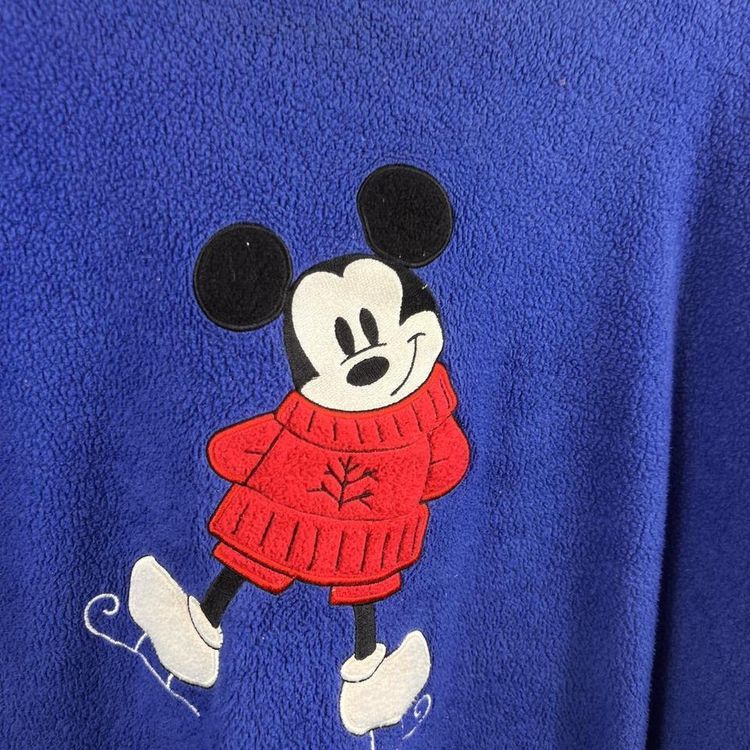 Vintage blue sweatshirt fleece image 3