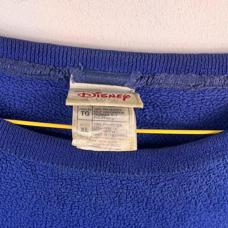 Vintage blue sweatshirt fleece image 6