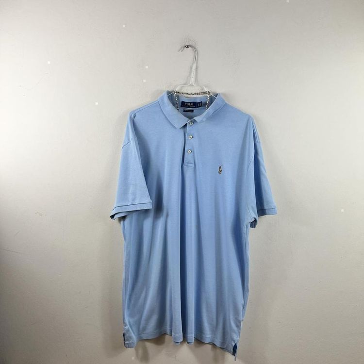 Vintage blue Ralph Lauren polo shirt 2