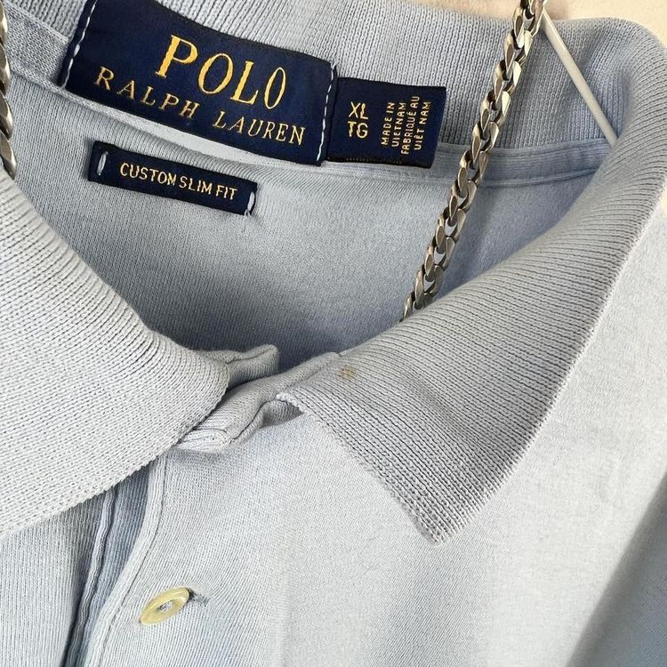 Vintage blue Ralph Lauren polo shirt 7