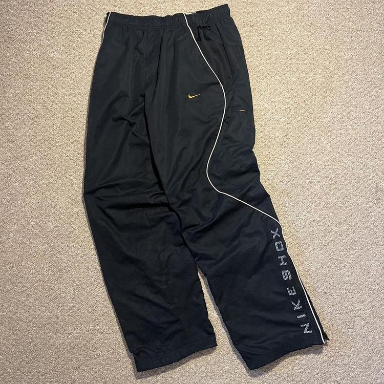 00s Nike Shox Swoosh Shell Tracksuit Bottoms