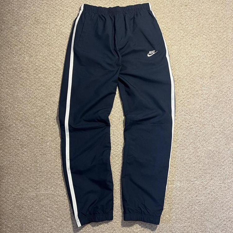 00s Nike Swoosh Shell Tracksuit Bottoms