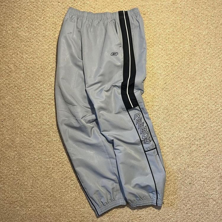 00s Reebok Shell Tracksuit Bottoms