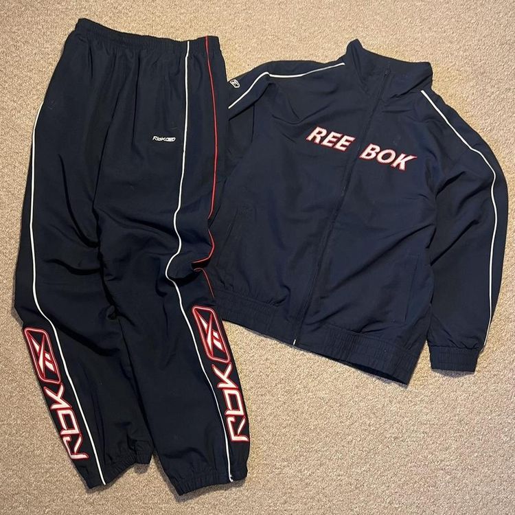 00s Reebok Shell Full Tracksuit