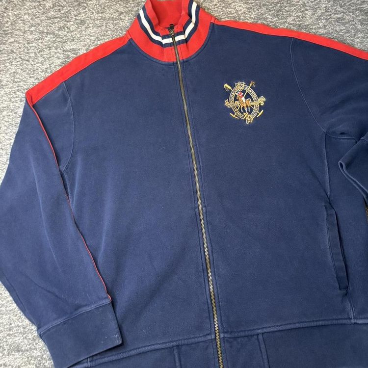 Mens vintage Ralph Lauren super heavyweight zip up