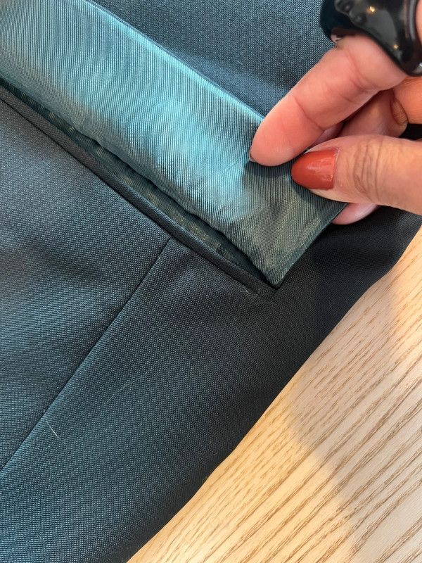 Ollygan 100% Virgin Wool Green Tailored Blazer (NEW 279€) image 8
