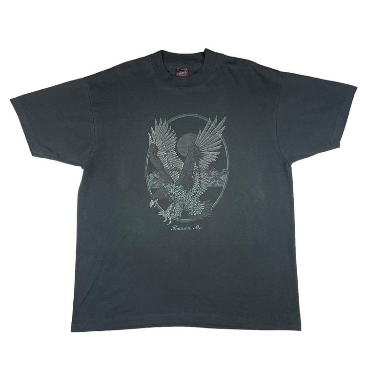 Vintage Branson Missouri Eagle Graphic Tee Single Stitch XL 1