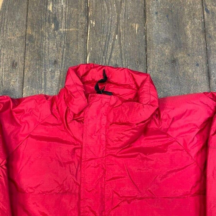 Marmot Puffer Coat Vintage Down Feather Gore Tex Parka Jacket, Red, Mens Medium 6