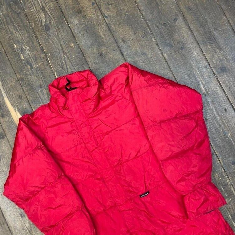 Marmot Puffer Coat Vintage Down Feather Gore Tex Parka Jacket, Red, Mens Medium 3