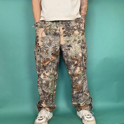 Vintage realtree baggy cargo pants / trousers. 4