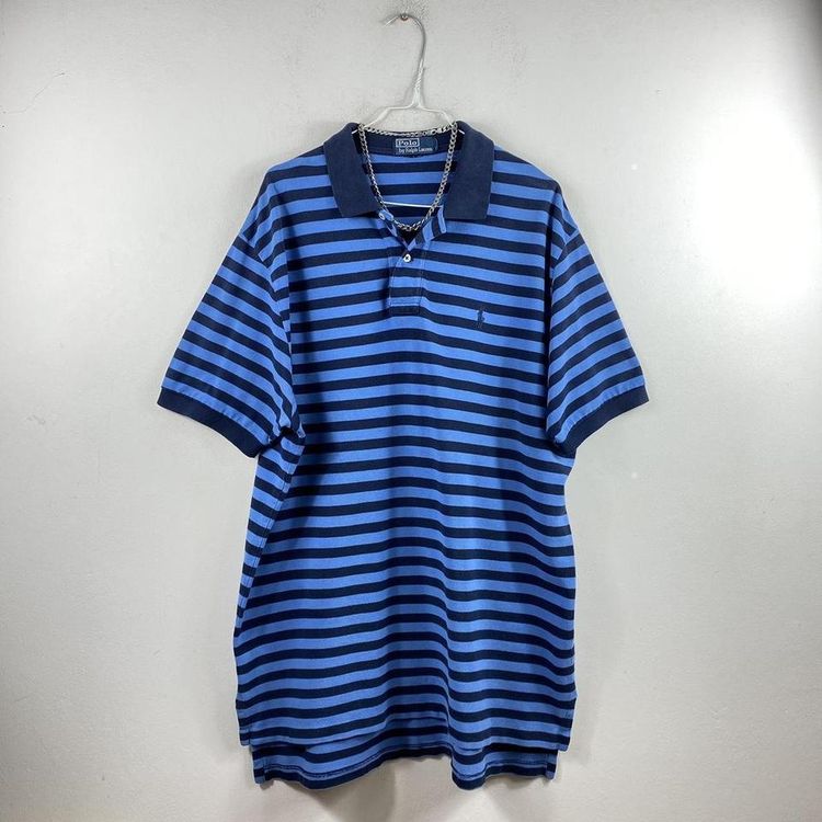 Blue Striped Polo Ralph Lauren Polo Shirt 2