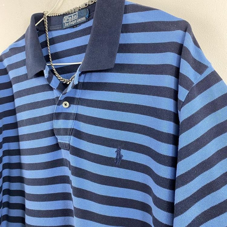 Blue Striped Polo Ralph Lauren Polo Shirt 3