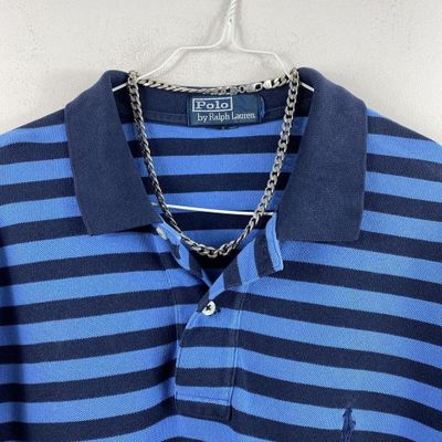 Blue Striped Polo Ralph Lauren Polo Shirt 4