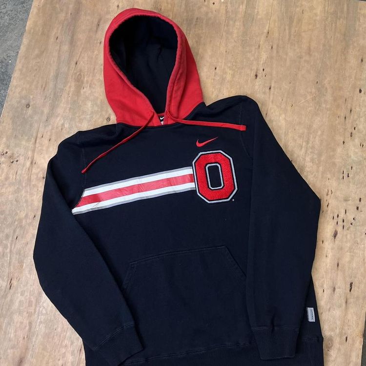 Vintage Nike Team x Ohio State Buckeyes Graphic Hoodie imagen 2