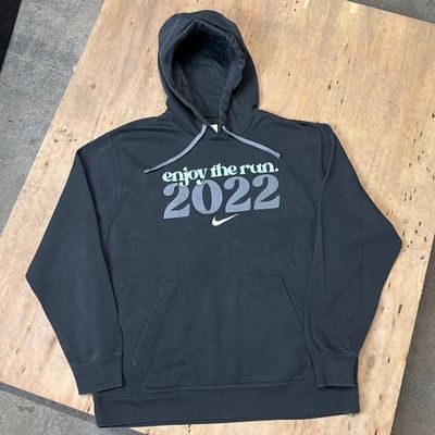Vintage Nike Team x Enjoy The Run 2022 Graphic Hoodie