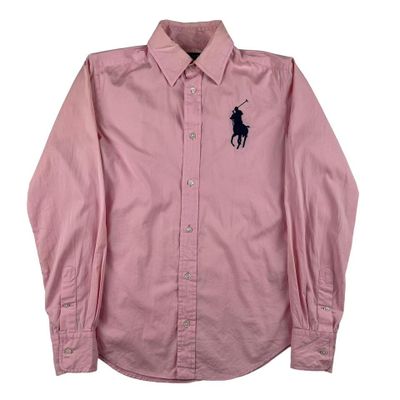 Vintage Ralph Lauren Womens Shirt Pink UK 4