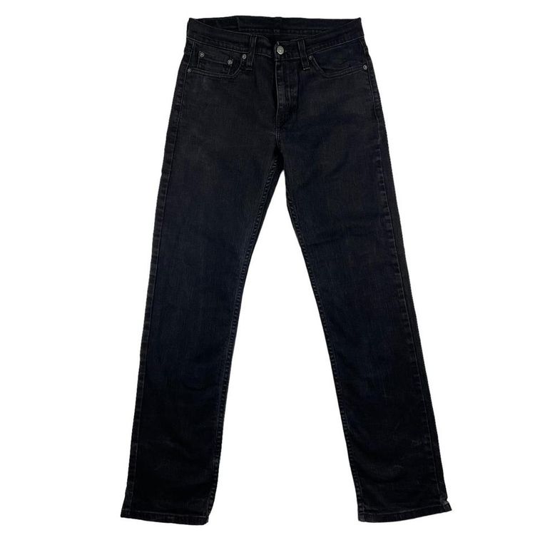 Vintage Levis 514 Slim Fit Jeans Black W30L31 imagen 2
