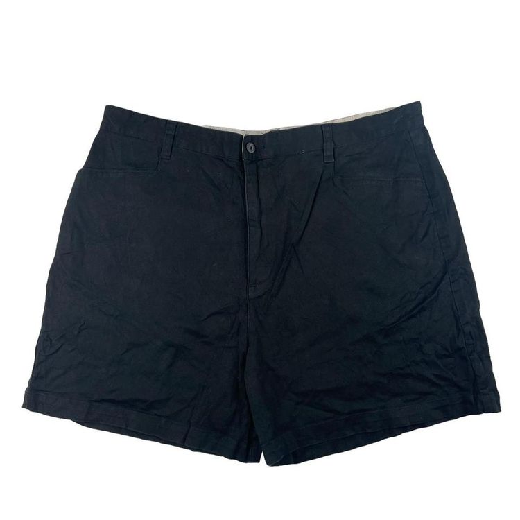 Vintage Lee Cut Off Chino Shorts Black W38