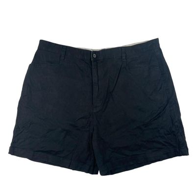 Vintage Lee Cut Off Chino Shorts Black W38