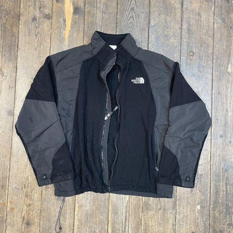 The North Face Fleece Y2K Full-Zip Outdoor Jacket, Black, Mens Small image 1