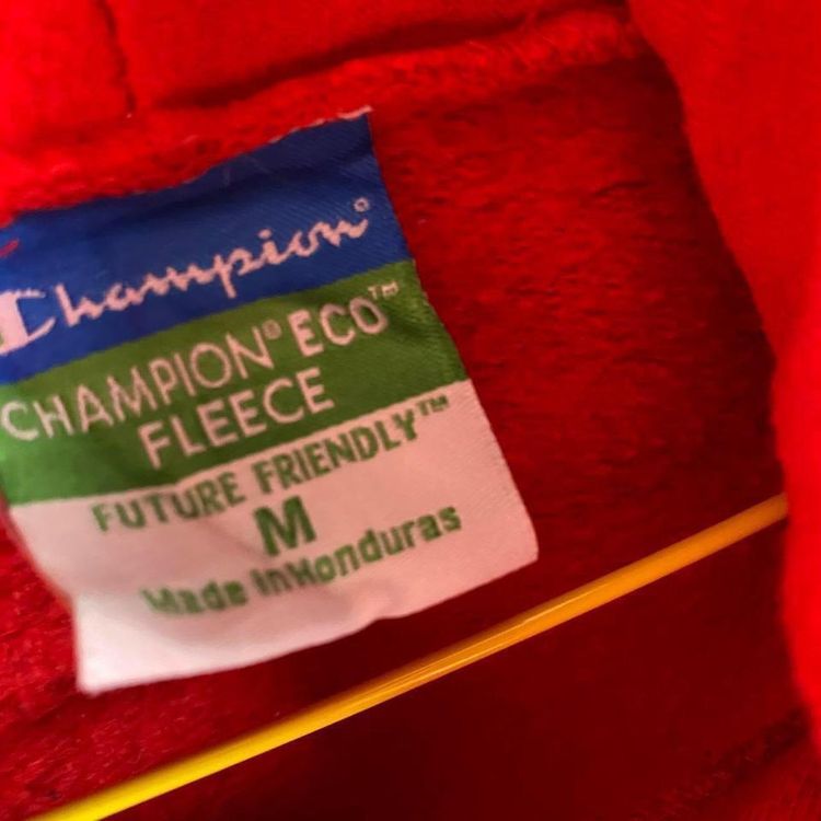 Red Champion Hoodie 4