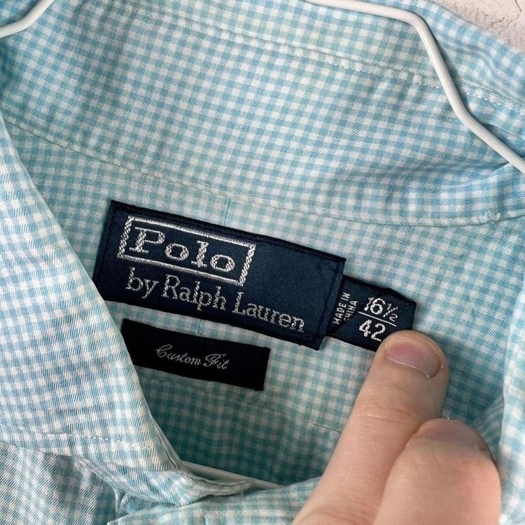 Vintage blue Ralph Lauren shirt 6