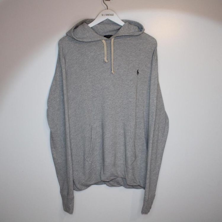 Ralph Lauren grey thin hoodie size large thin material performance