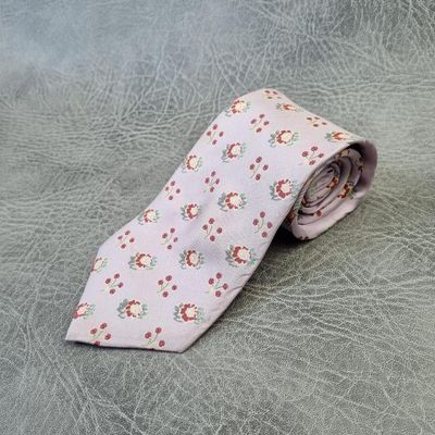 Vintage HANDMADE Mens Tie Pierre Cardin Necktie Retro SILK Y2K 1