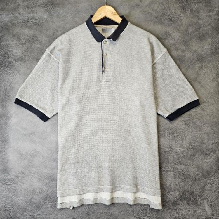 Vintage FILA Polo Shirt  Rugby T shirt  Short Sleeve Tee M mens polos