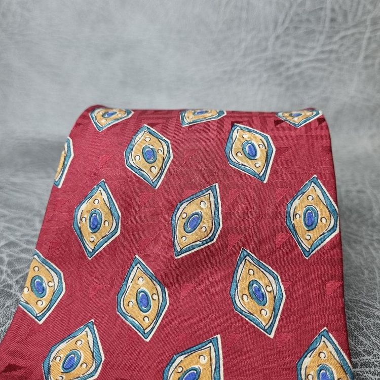 Vintage tie, Mens tie, Vintage Silk Tie, Striped wide tie, Vintage Necktie image 3