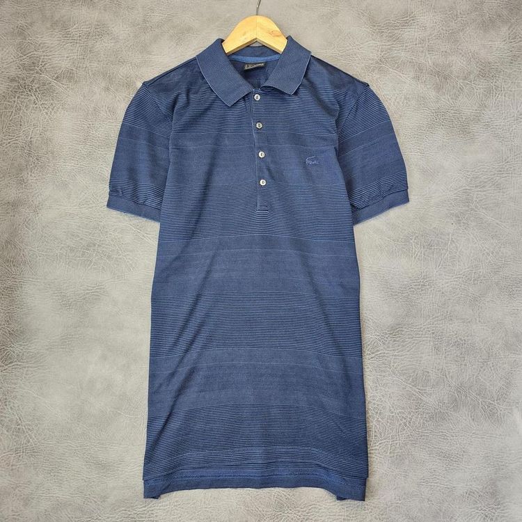 Mens Polo Shirt Vintage Lacoste Polos Shirt  Rugby T shirt  Short Sleeve Tee S