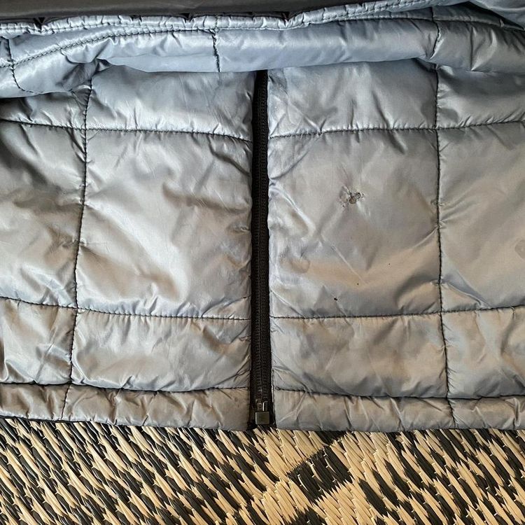 Prada Milano Quilted Reversible Puffer Jacket (Black/Grey) image 6