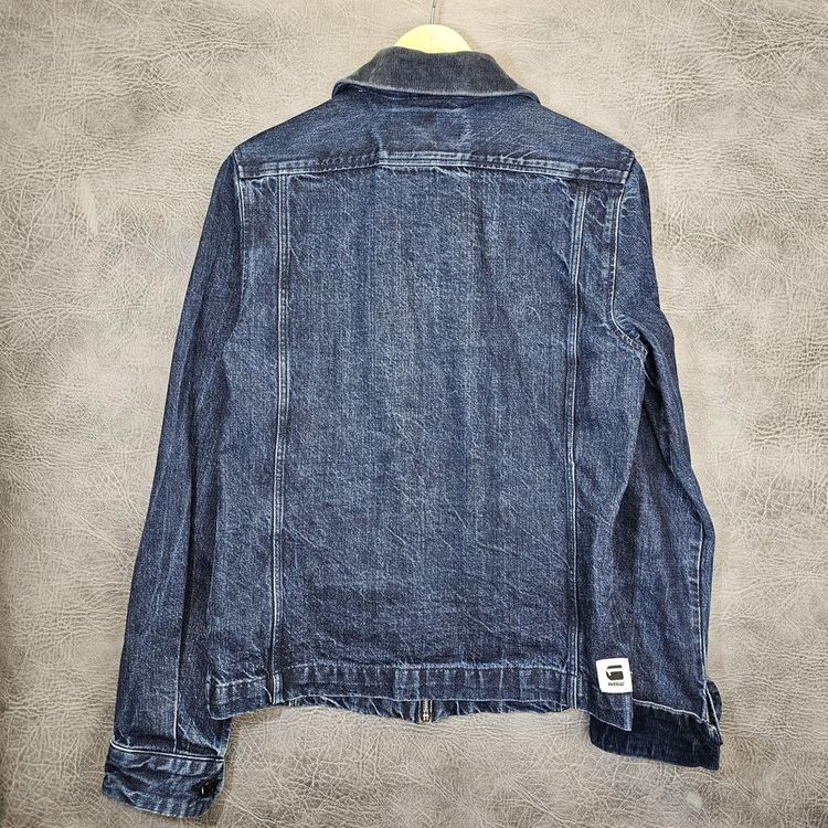 Vintage G Star RAW  Denim Jacket Mens  Blue image 4