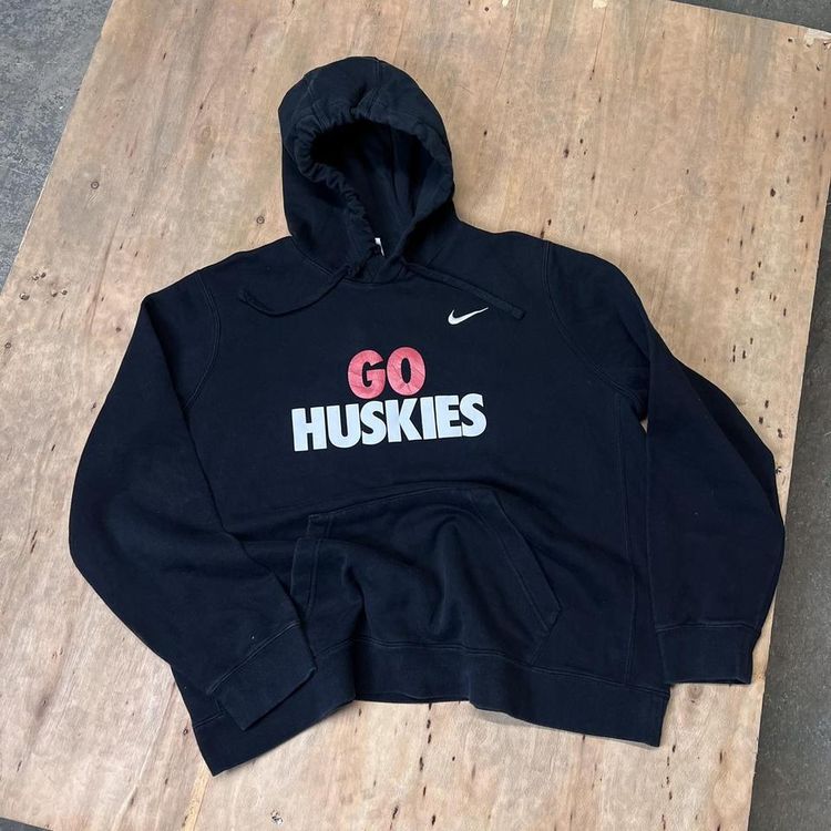 Vintage Nike Team x Washington Huskies Graphic Hoodie imagen 4