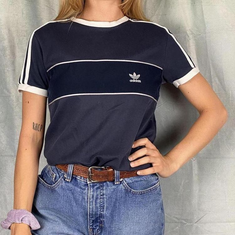 Navy Adidas T-Shirt 6