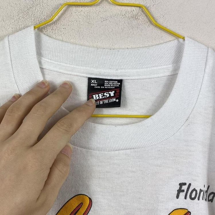 White Florida Pluto T-Shirt image 4