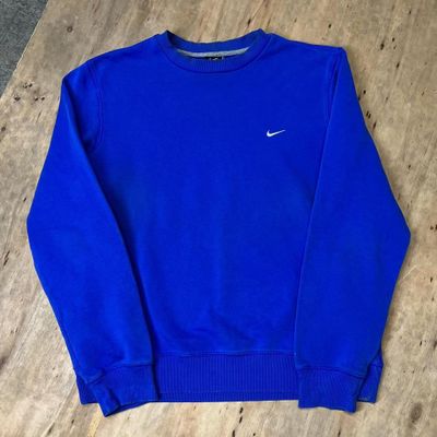 Vintage Nike Swoosh Embroidered Logo Sweatshirt