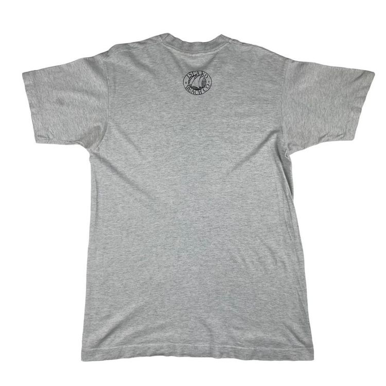 Vintage Fruit Of The Loom Single Stitch Graphic Tee Grey Large imagen 3