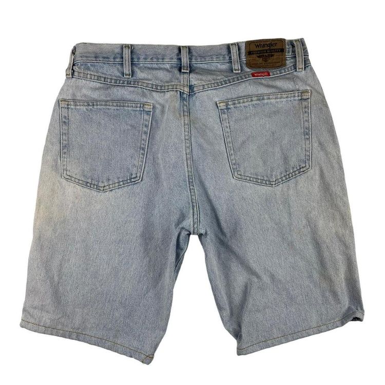 Vintage Wrangler Jeans Denim Shorts Jorts Light Blue W34