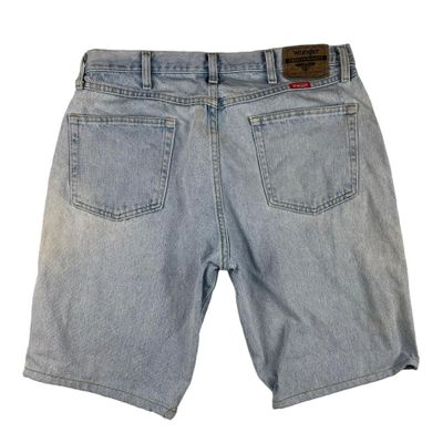 Vintage Wrangler Jeans Denim Shorts Jorts Light Blue W34