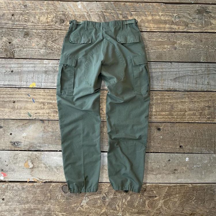 Baggy Green Military Cargo/Combat Trousers 1