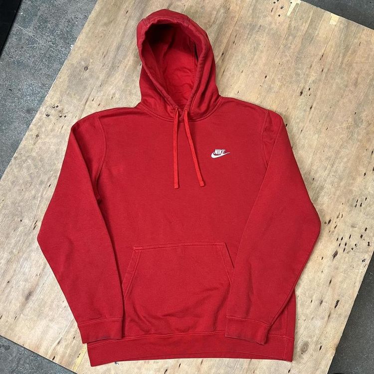 Like New Nike Club Embroidered Logo Hoodie