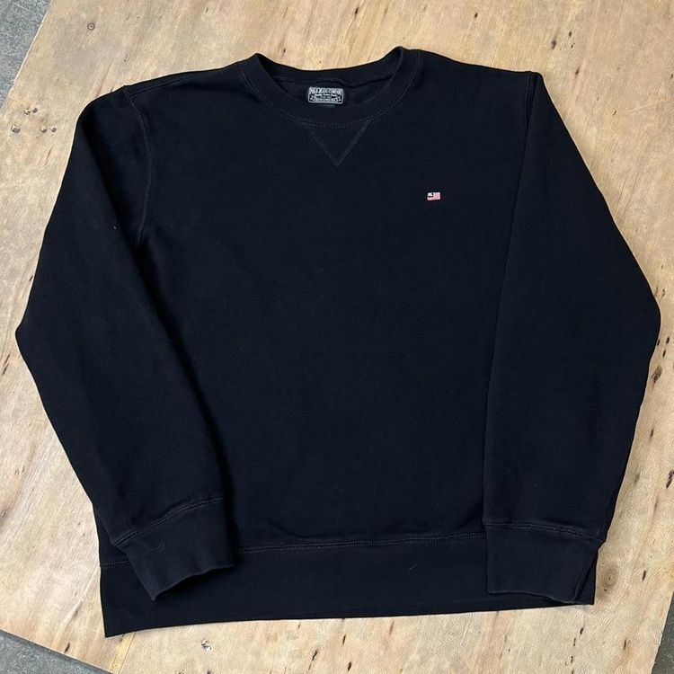 Vintage Polo Jeans Ralph Lauren Flag Embroidered Sweatshirt