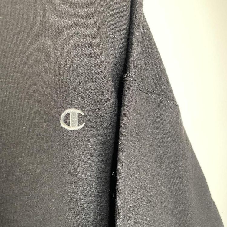 Champion Classic XXL plain Black sweater size two extra large. image 3