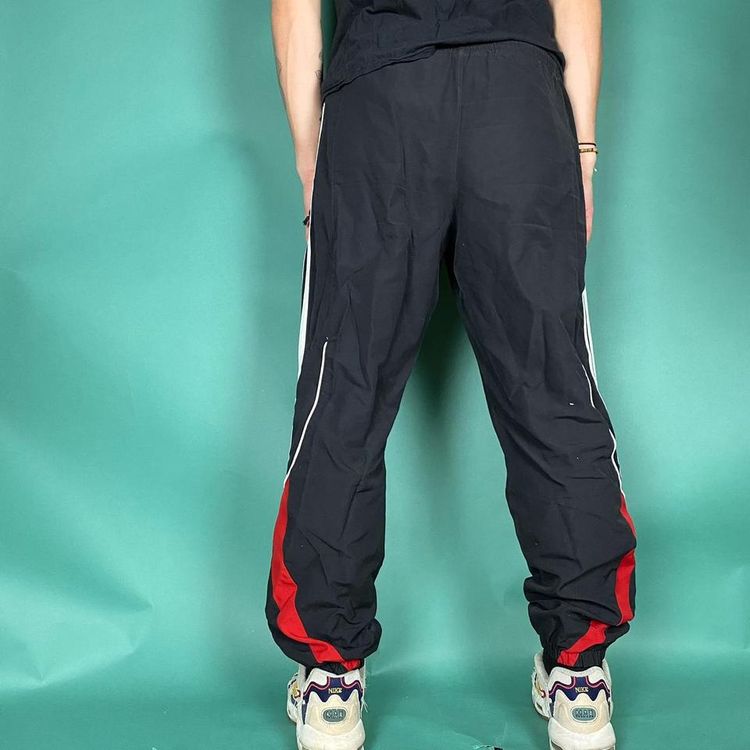 Immagine di Y2K adidas shell tracksuit bottoms track pants black. 3