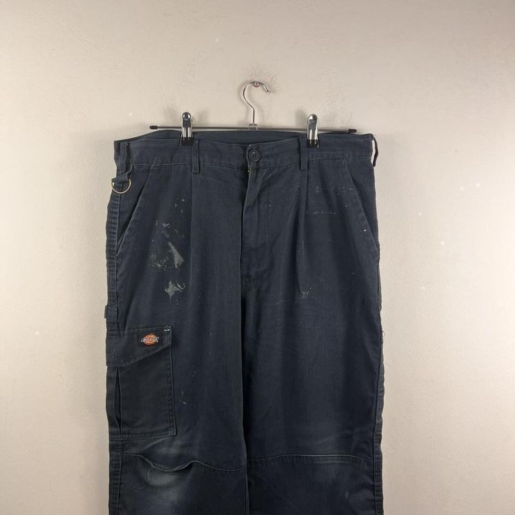 Navy blue dickies cargo pants image 4