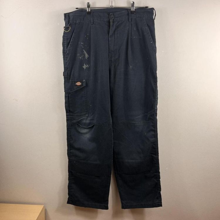 Navy blue dickies cargo pants image 5