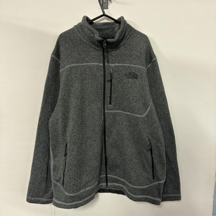 North Face zip up fleece jacket image 1